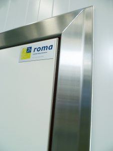 Branddeur kozijn van Roma bedrijfsdraaideur