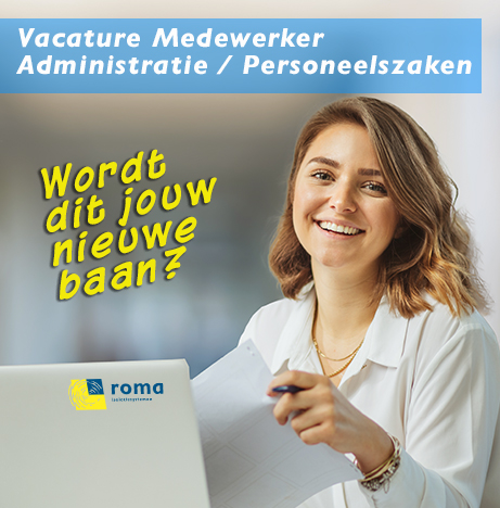 Vacature Medewerker Administratie Personeelszaken Roma